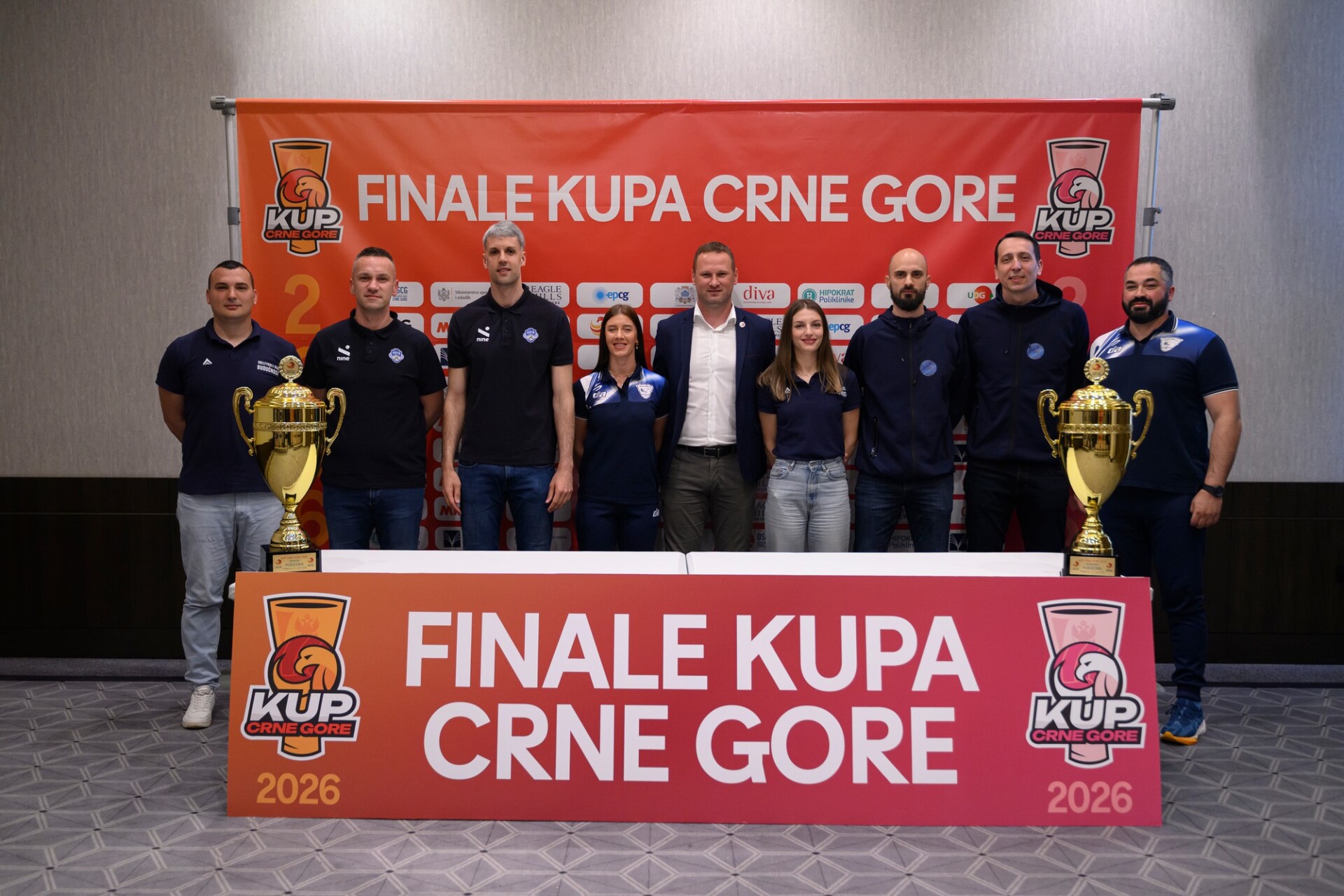 Poznati rivali u borbi za pehar Kupa Crne Gore