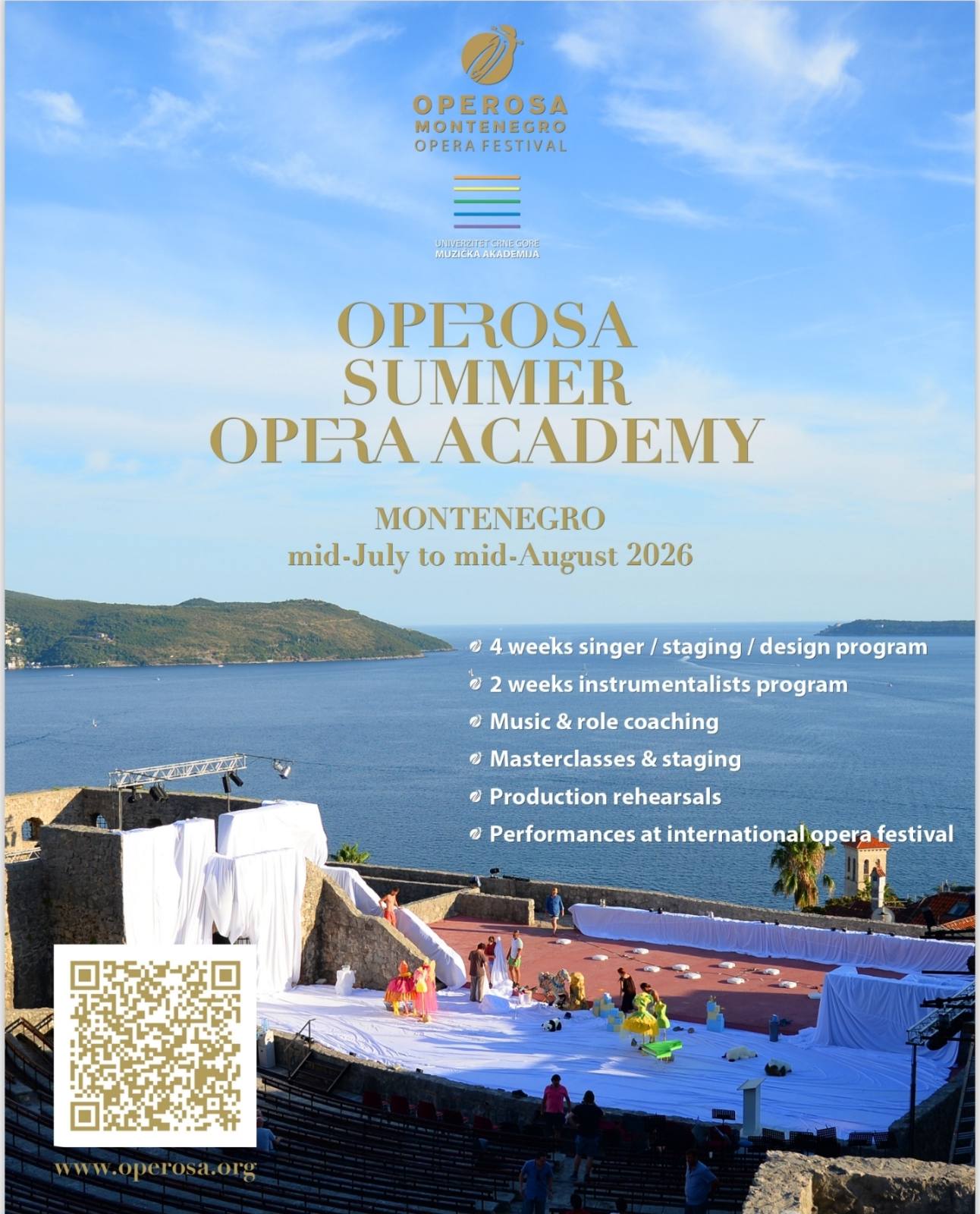 Operosa pokreće ljetnju akademiju na Cetinju