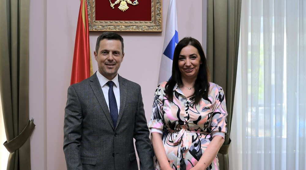 Saša Mujović i Anđela Jakšić Stojanović, Foto: Glavni grad