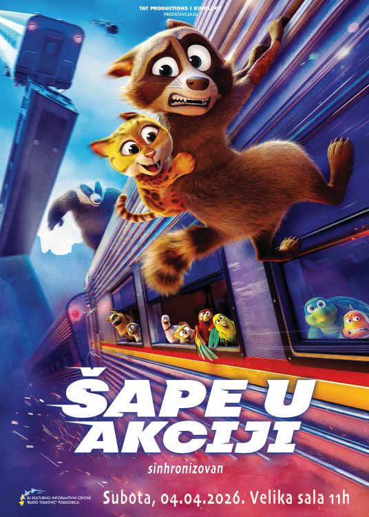 Film “Kućni ljubimci u vozu” 4. aprila u KIC-u