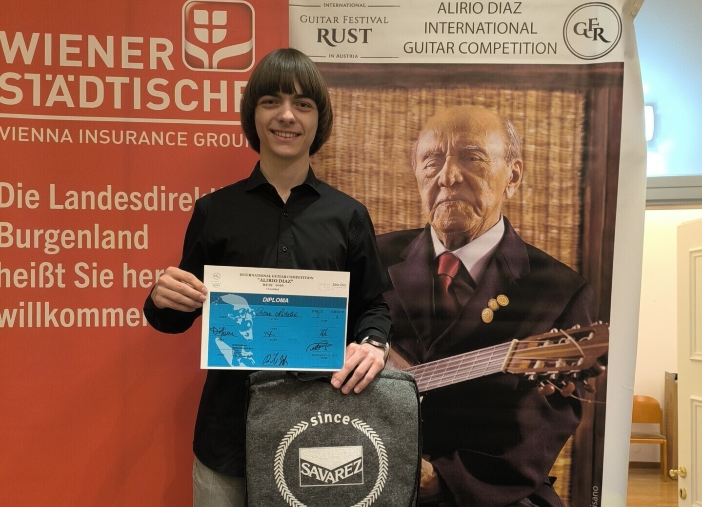 Velika pobjeda Petra Nikolića na International Guitar Festivalu “Alirio Diaz”