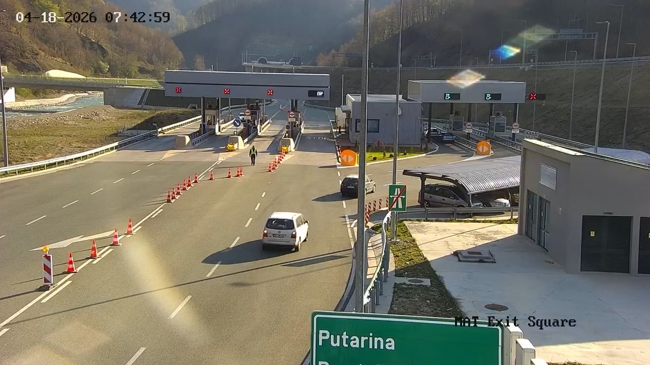 Pratite stanje na granicama i naplatnim punktovima