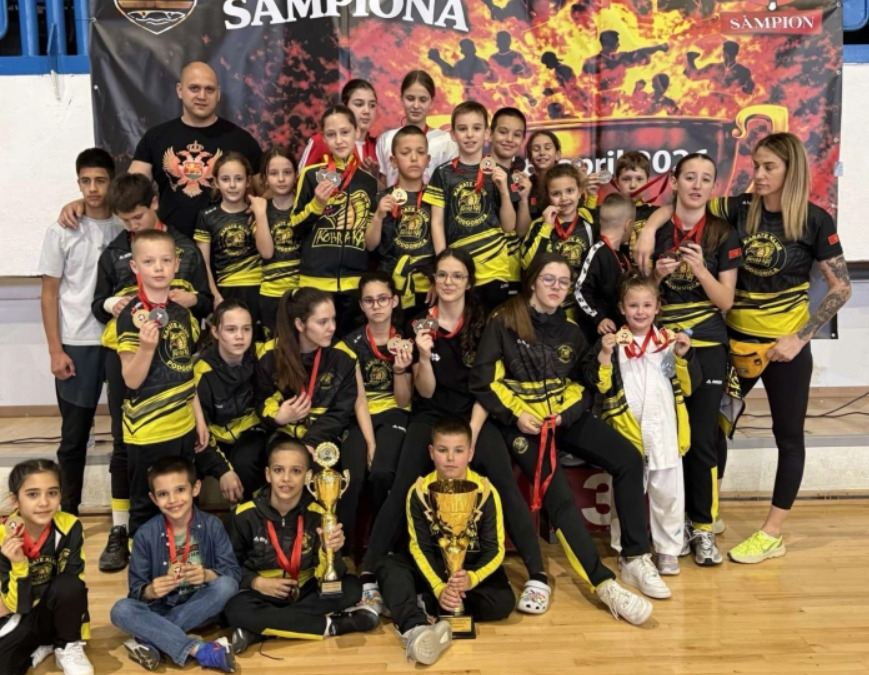 Kobri Kai najbolja na Trofeju šampiona, Budućnost i Iskra na podijumu