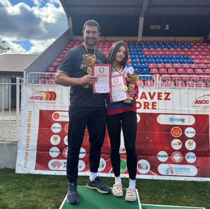 Ivan Kukuličić i Anđela Đuranović najbolji atletičari mitinga u Pljevljima