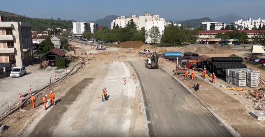 Saobraćaj na prvoj dionici Bulevara Vojislavljevića kreće do kraja mjeseca