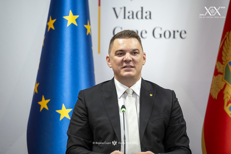 Admir Šahmanović; Foto: Vlada CG