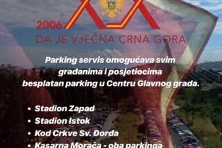 Foto: Parking servis Podgorica