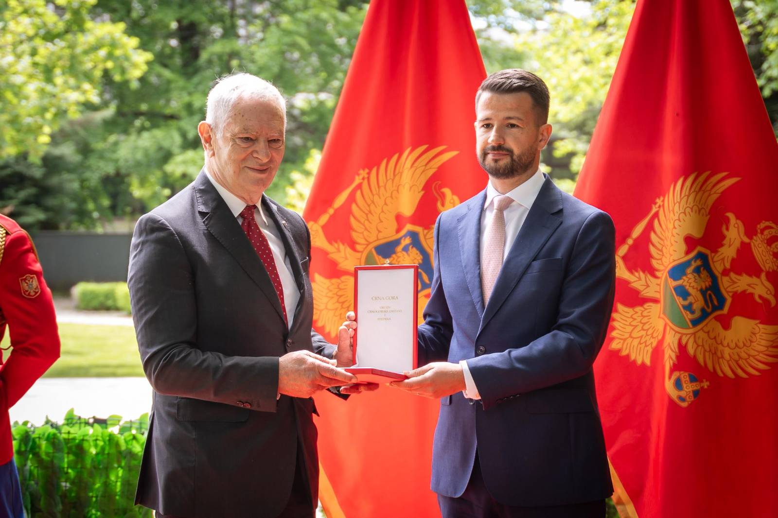 Antun Sbutega; Foto: Kancelarija za odnose sa javnošću Predsjednika