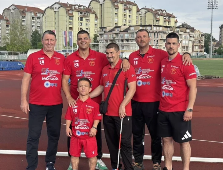 Crnogorskim atletičarima četiri medalje u Kruševcu