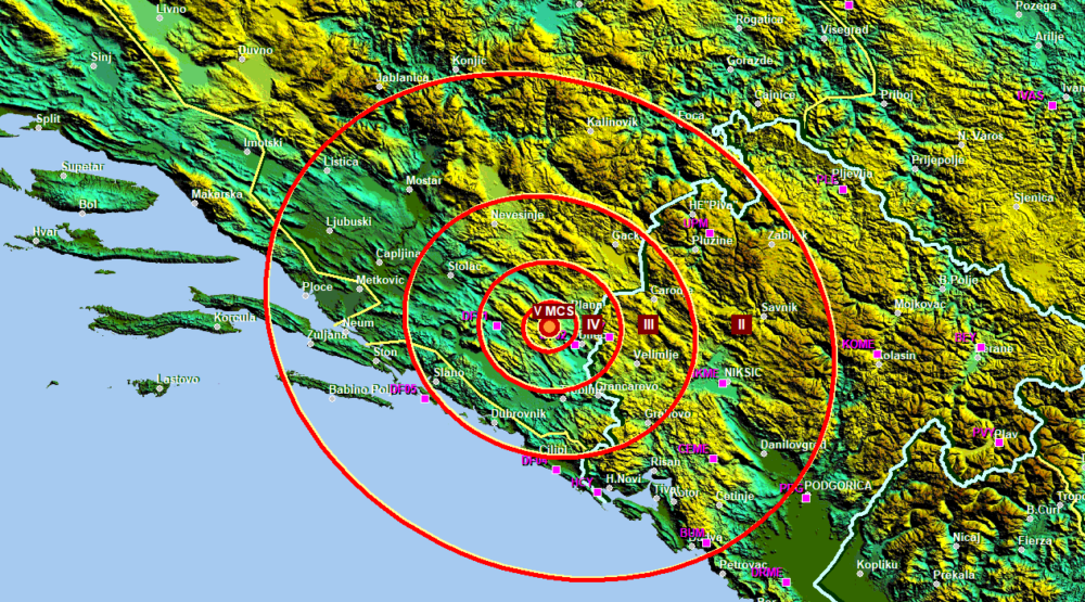 Foto: Sektor za seizmologiju Zavoda za hidrometeorologiju i seizmologiju