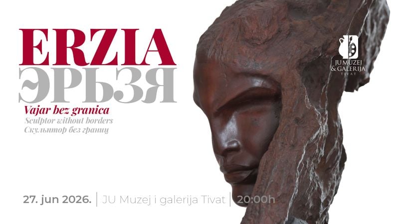 Izložba “ERZIA – Vajar bez granica“ 27. juna u Tivtu