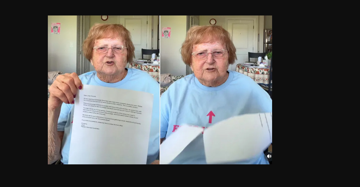 Influenserka (96) tvrdi da joj Dom za stare prijeti izbacivanjem zbog žurki: Ne možete me zaustaviti!