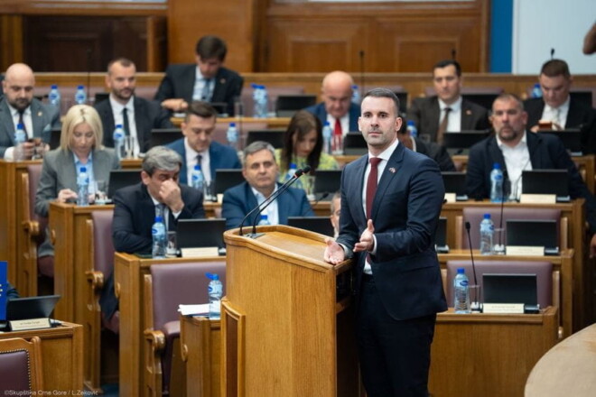 Milojko Spajić (Foto: Skupština Crne Gore)