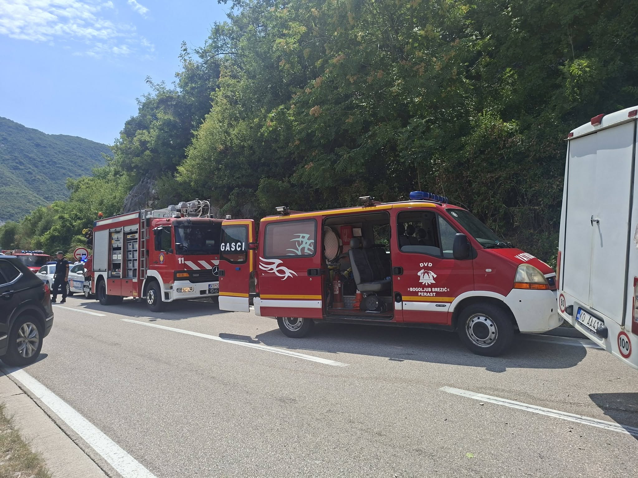 Foto: Služba zaštite i spašavanja Kotor