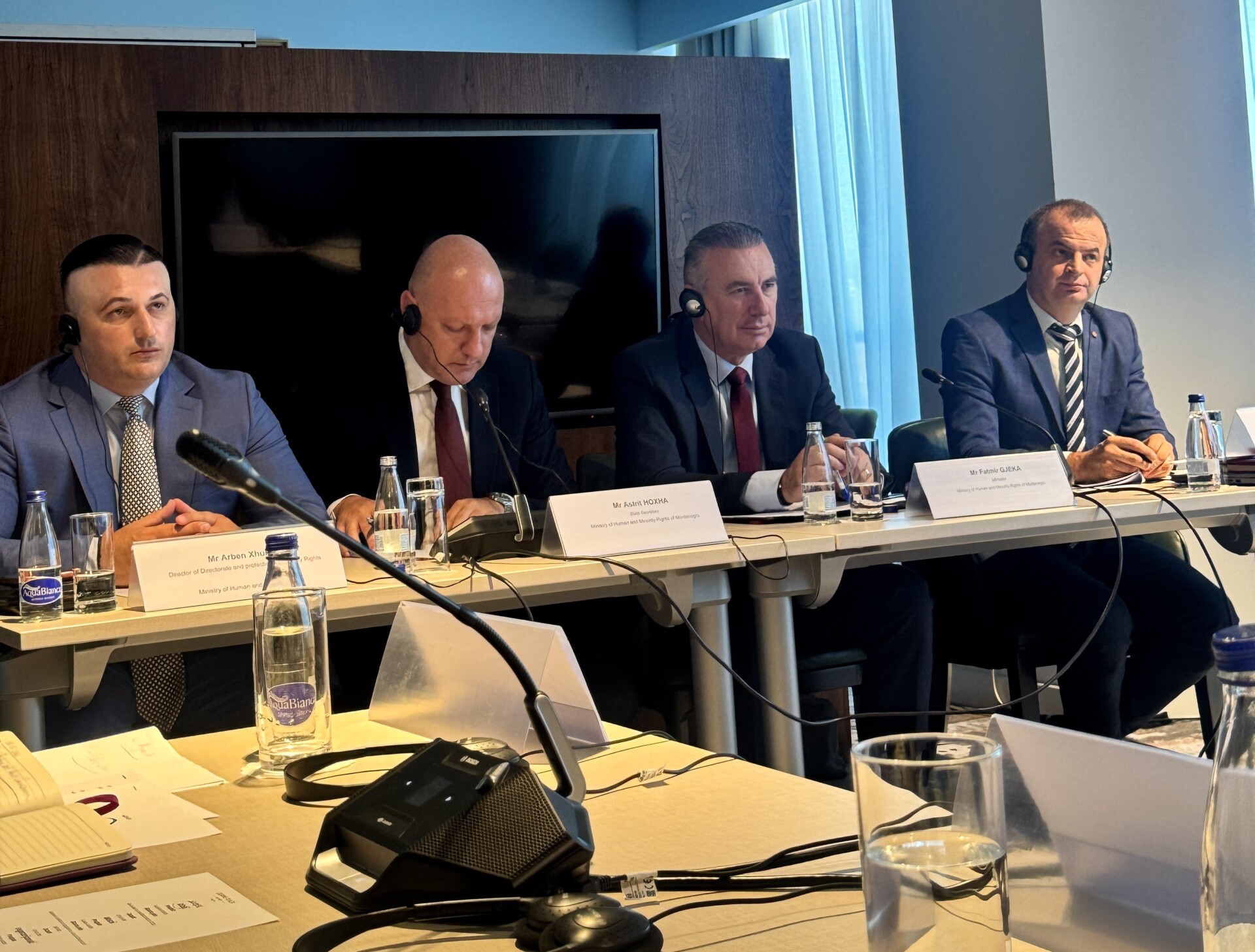 Izvjestioci u radnoj posjeti Crnoj Gori povodom izmjena Zakona o manjinskim pravima i slobodama