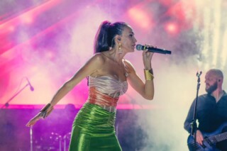 Emina Jahović na Cetinju