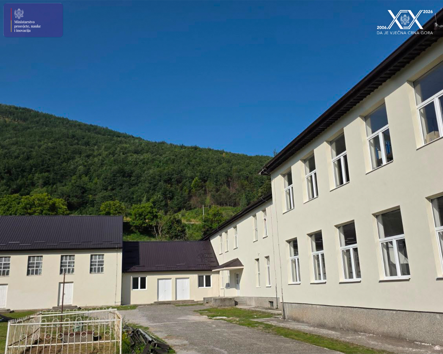 Završeni radovi na novoj fasadi matične zgrade JU OŠ “Petar Dedović” u Murini